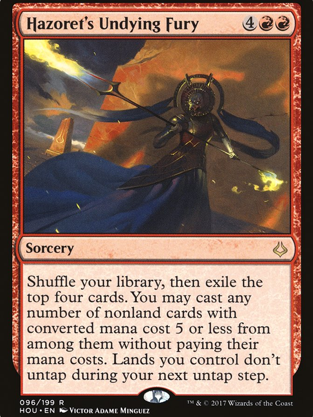 Hazoret's Undying Fury (Hour of Devastation) 1