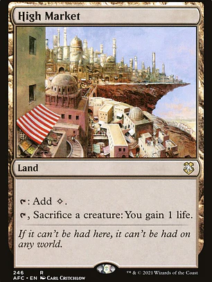 High Market (Forgotten Realms Commander)