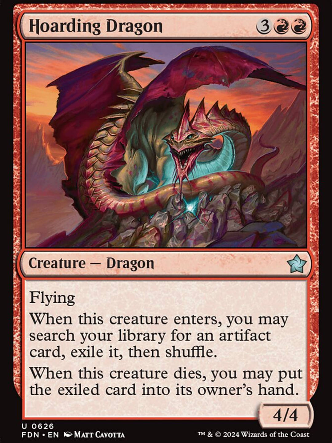 Hoarding Dragon (Foundations) 1