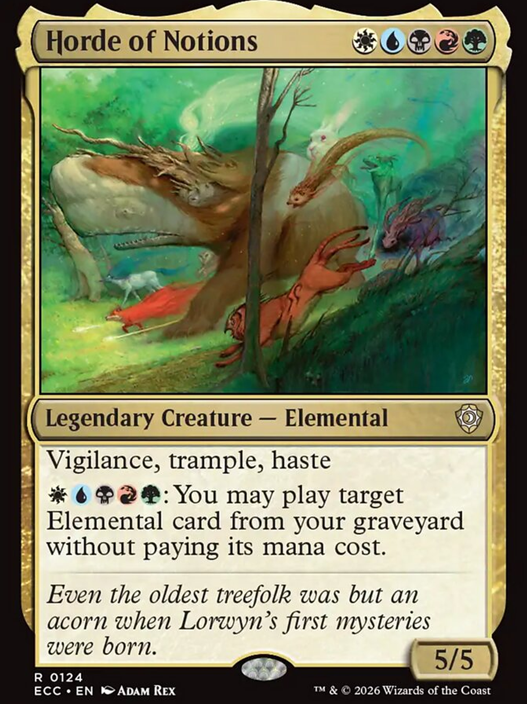 Horde of Notions (Lorwyn Eclipsed Commander) 1