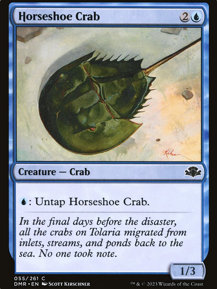 Horseshoe Crab (Dominaria Remastered) 1