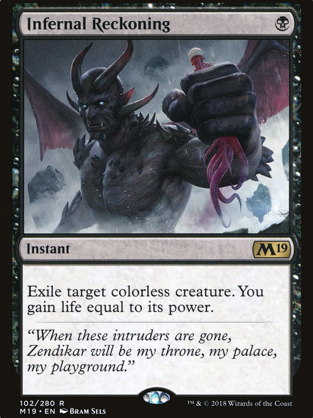 Infernal Reckoning (Core Set 2019) 1