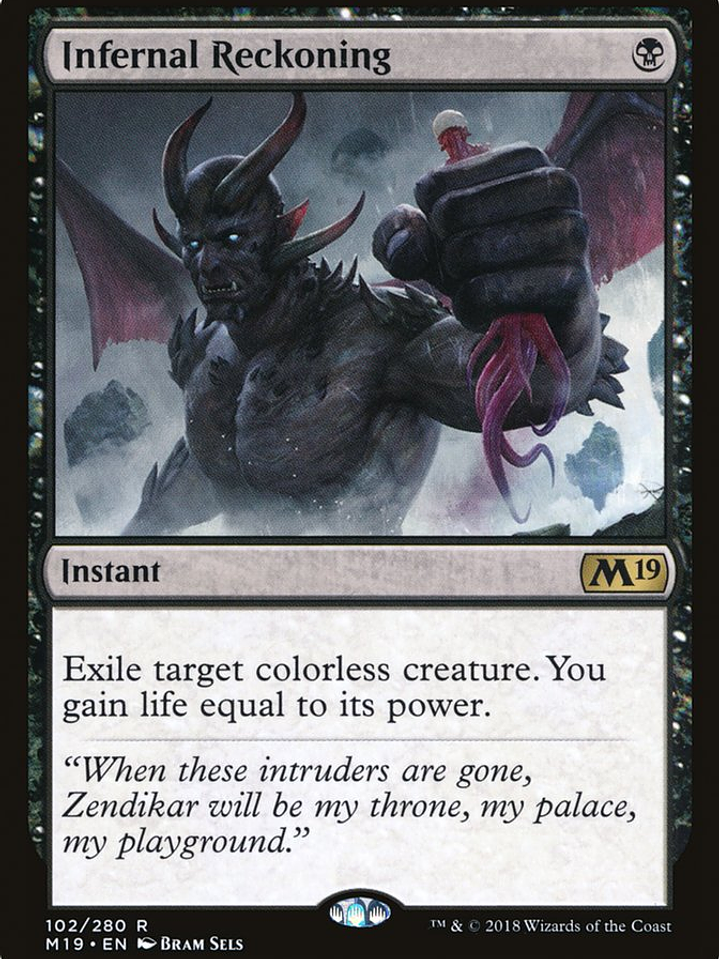 Infernal Reckoning (Core Set 2019) 1