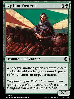 Ivy Lane Denizen (Ravnica: Clue Edition)