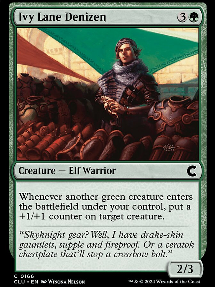 Ivy Lane Denizen (Ravnica: Clue Edition) 1