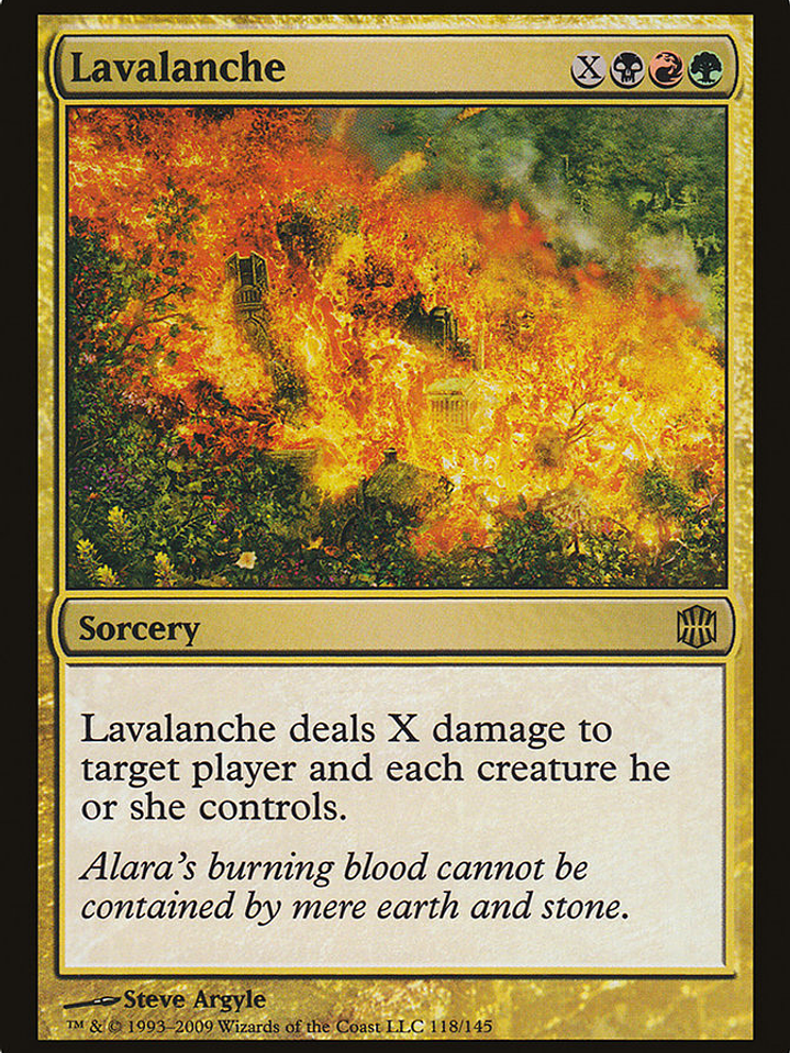 Lavalanche (Alara Reborn) 1