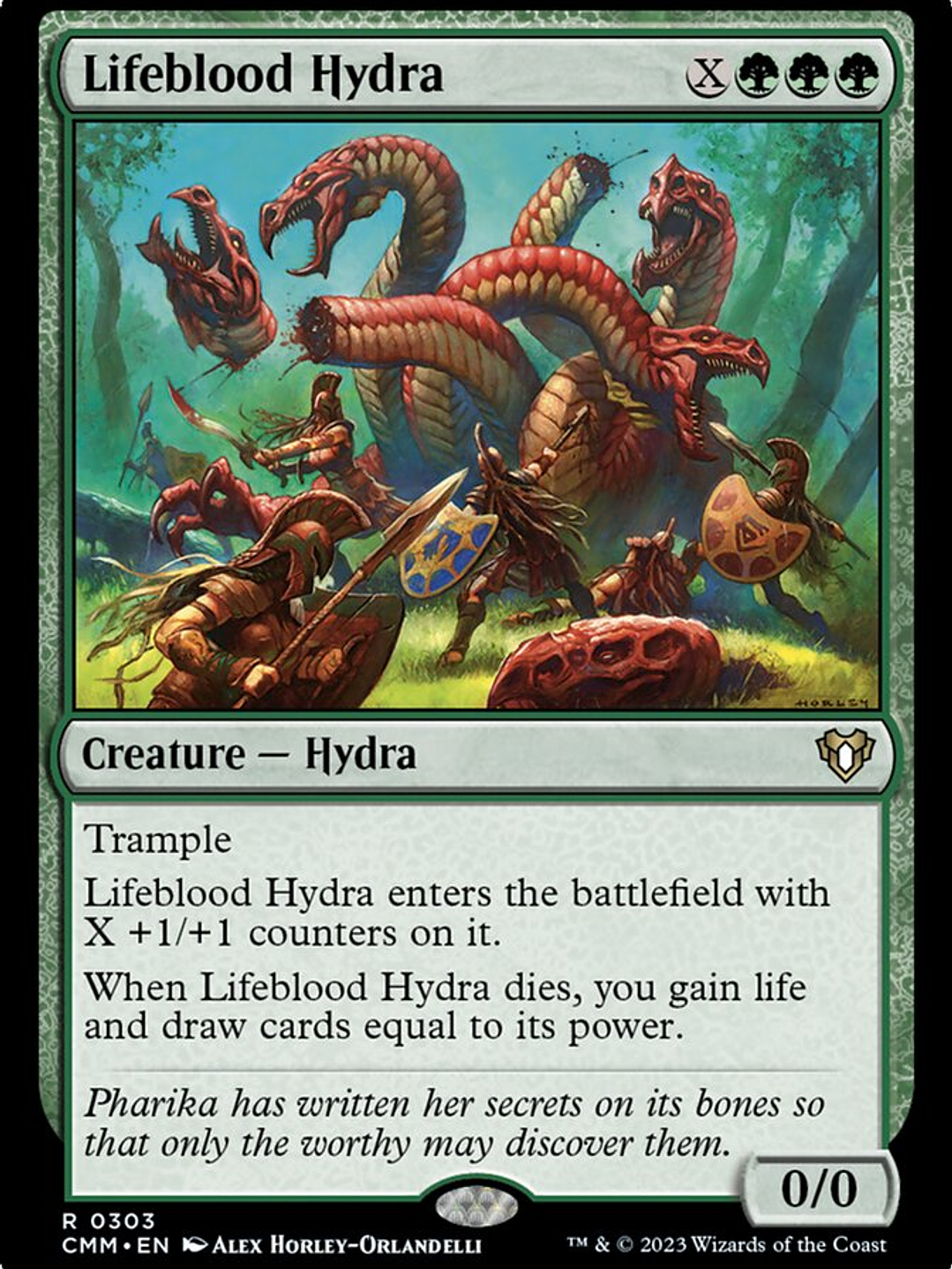 Lifeblood Hydra (Commander Masters) 1