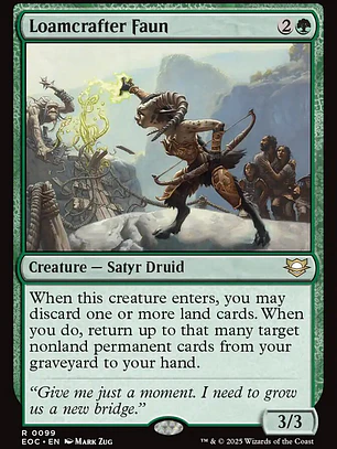 Loamcrafter Faun (Edge of Eternities Commander)