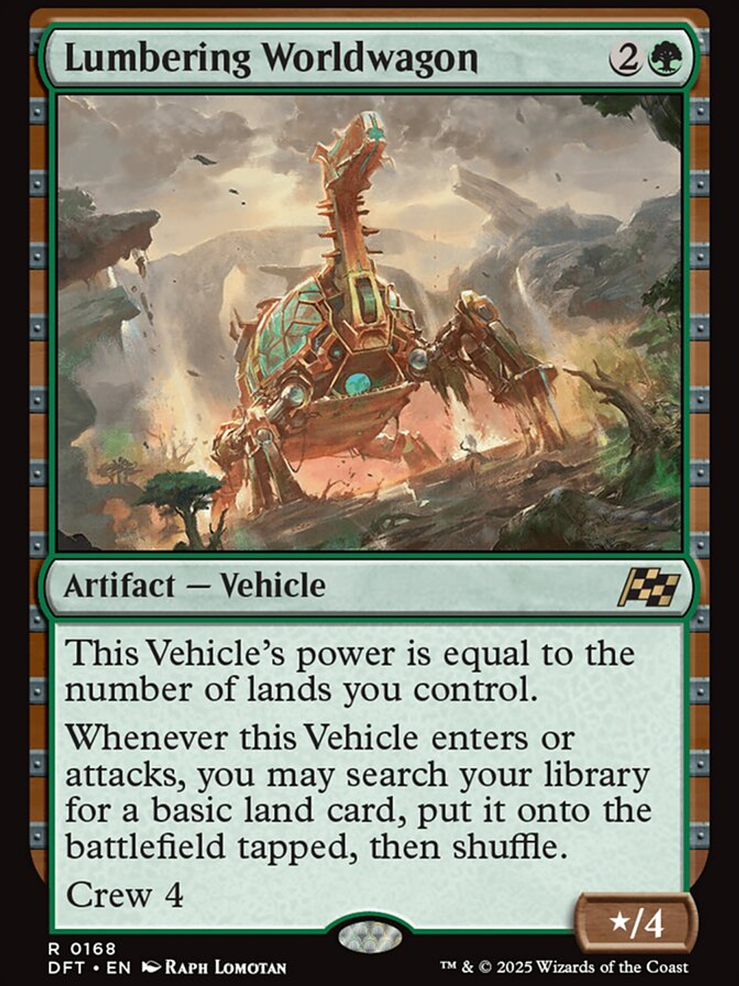 Lumbering Worldwagon (Aetherdrift) 1