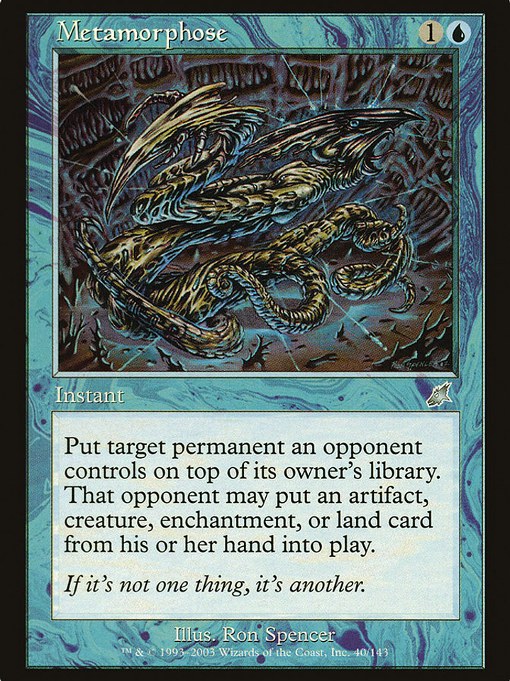 Metamorphose (Scourge) 1