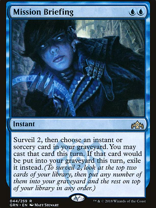 Mission Briefing (Guilds of Ravnica)