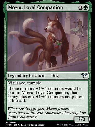 Mowu, Loyal Companion (Commander Masters)