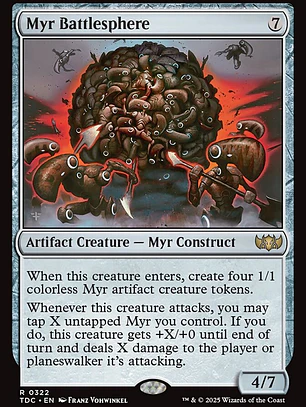 Myr Battlesphere (Tarkir: Dragonstorm Commander)