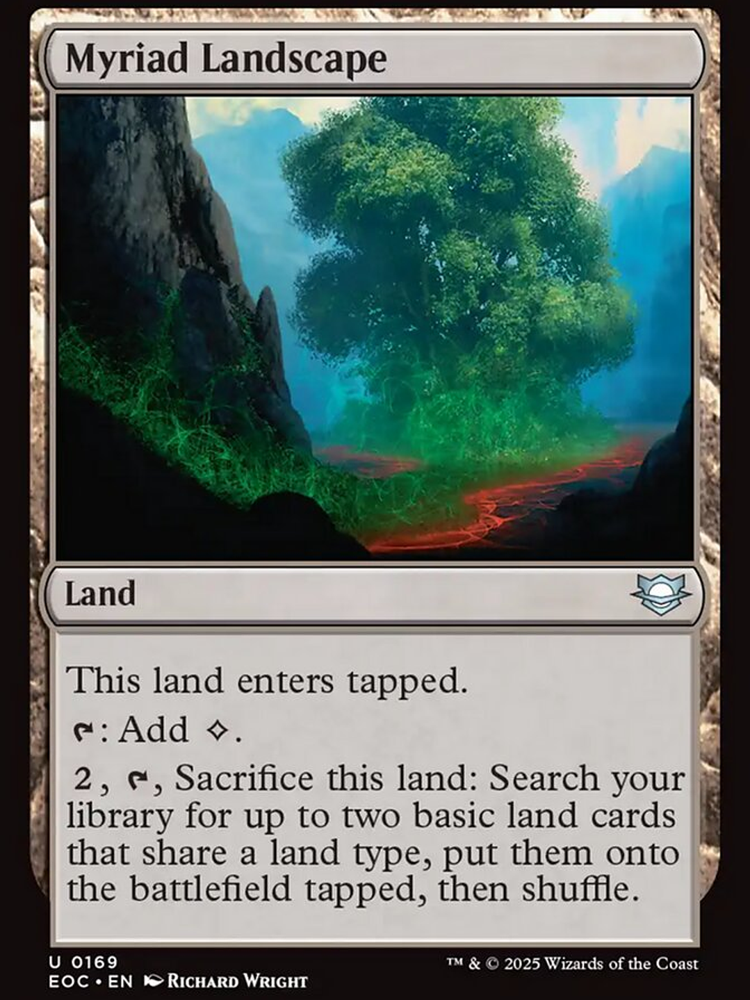 Myriad Landscape (Edge of Eternities Commander) 1