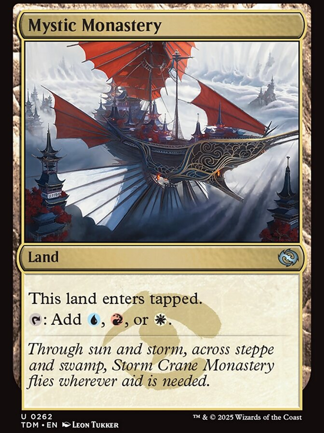 Mystic Monastery (Tarkir: Dragonstorm) 1