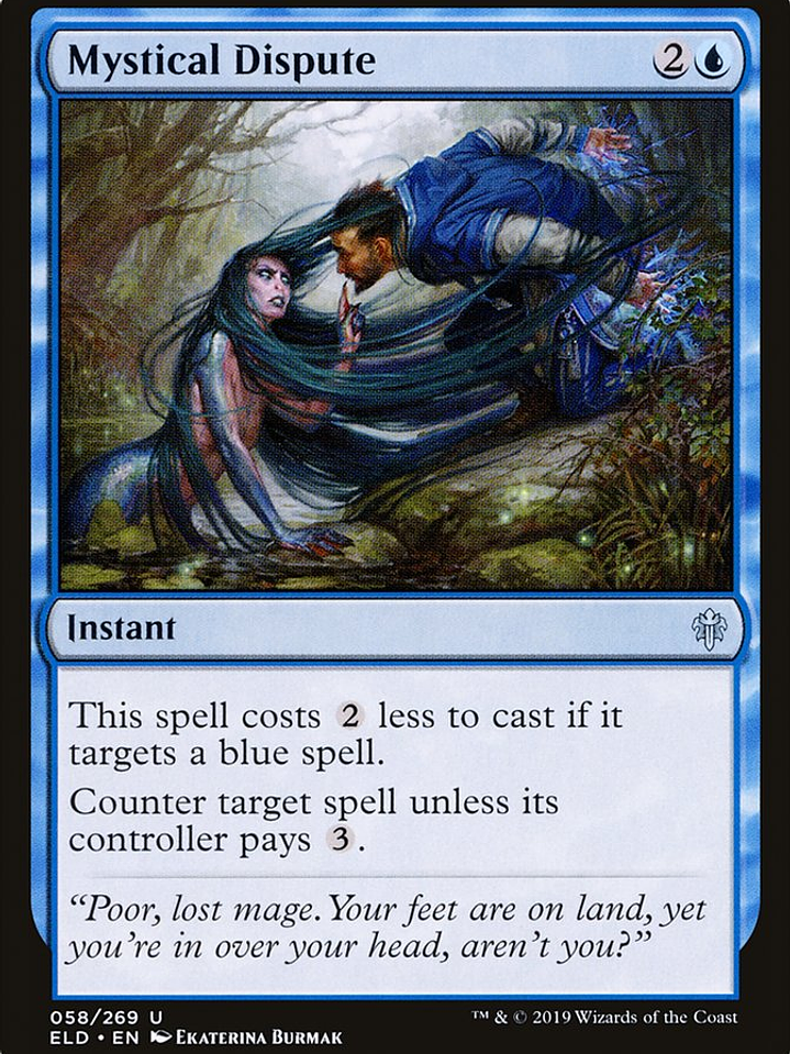 Mystical Dispute (Throne of Eldraine) 1