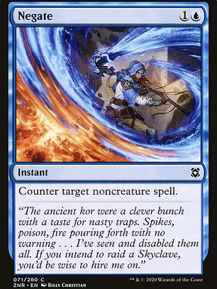 Negate (Zendikar Rising)