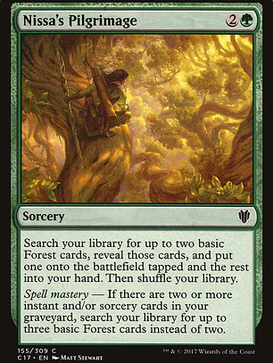 Nissa's Pilgrimage (Commander 2017)
