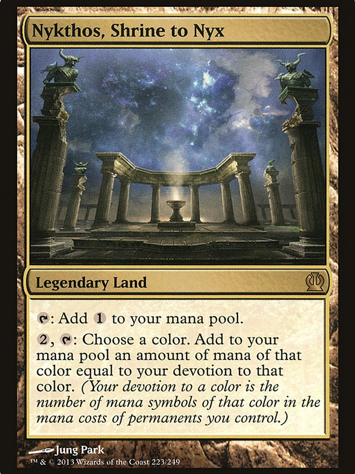 Nykthos, Shrine to Nyx (Theros) 1