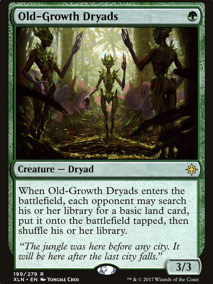 Old-Growth Dryads (Ixalan) 1
