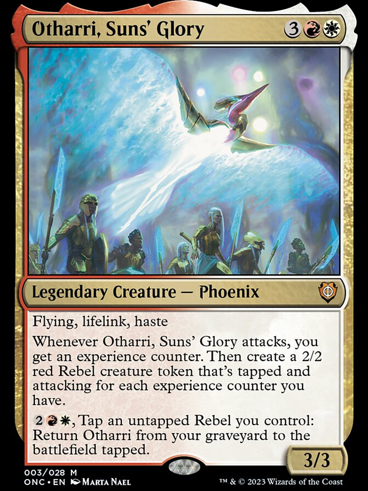 Otharri, Suns' Glory (Phyrexia: All Will Be One Commander) 1