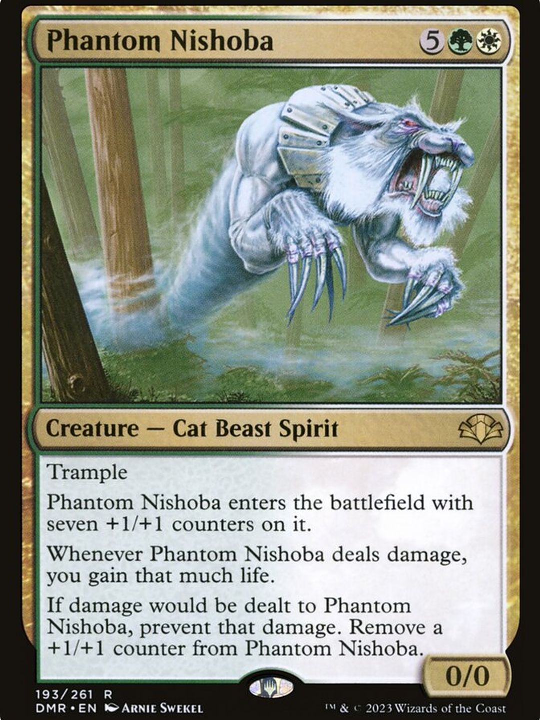Phantom Nishoba (Dominaria Remastered) 1