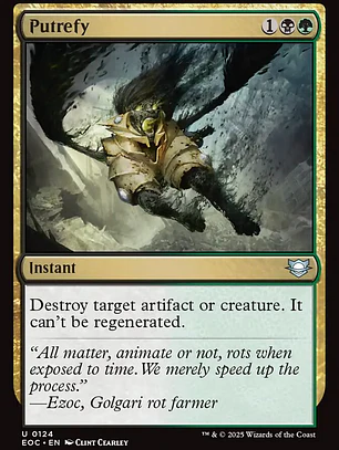 Putrefy (Edge of Eternities Commander)