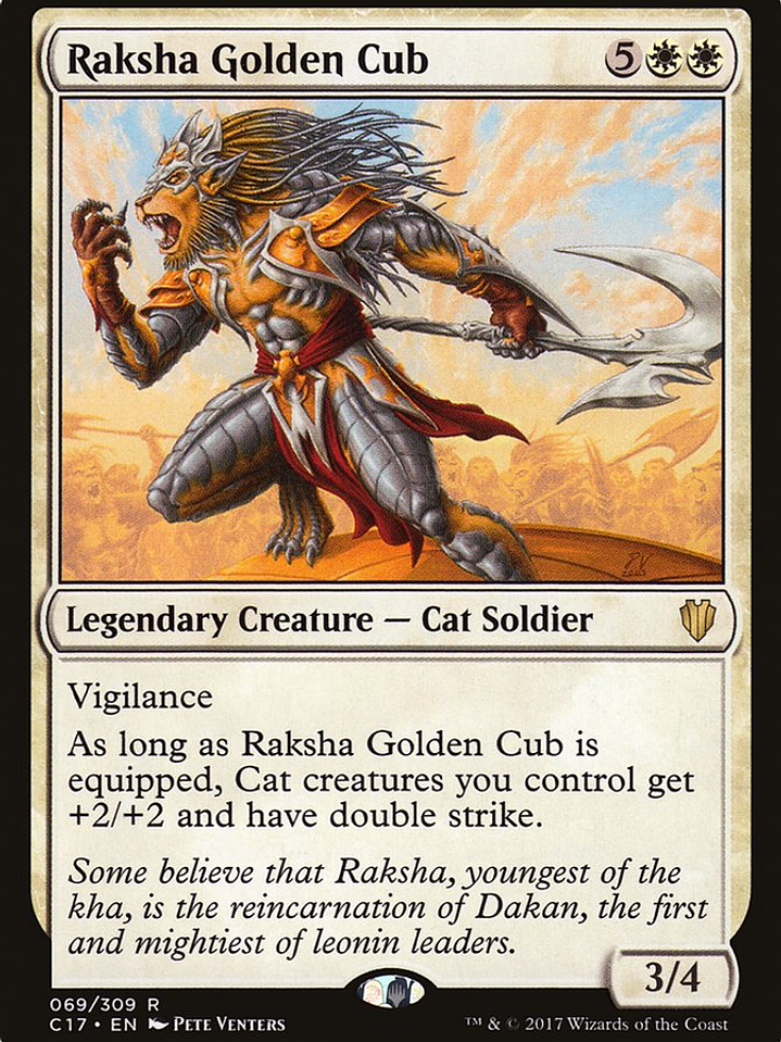 Raksha Golden Cub (Commander 2017) 1