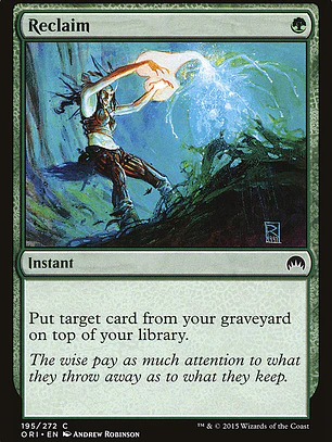 Reclaim (Magic Origins)