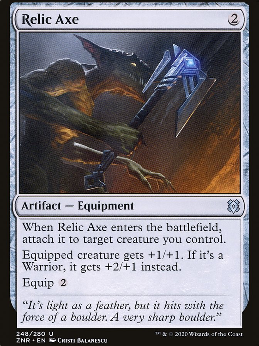 Relic Axe (Zendikar Rising) 1