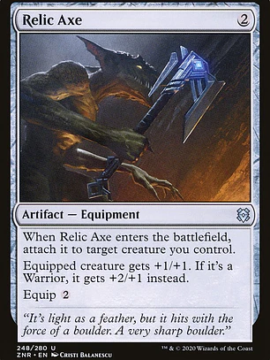 Relic Axe (Zendikar Rising)