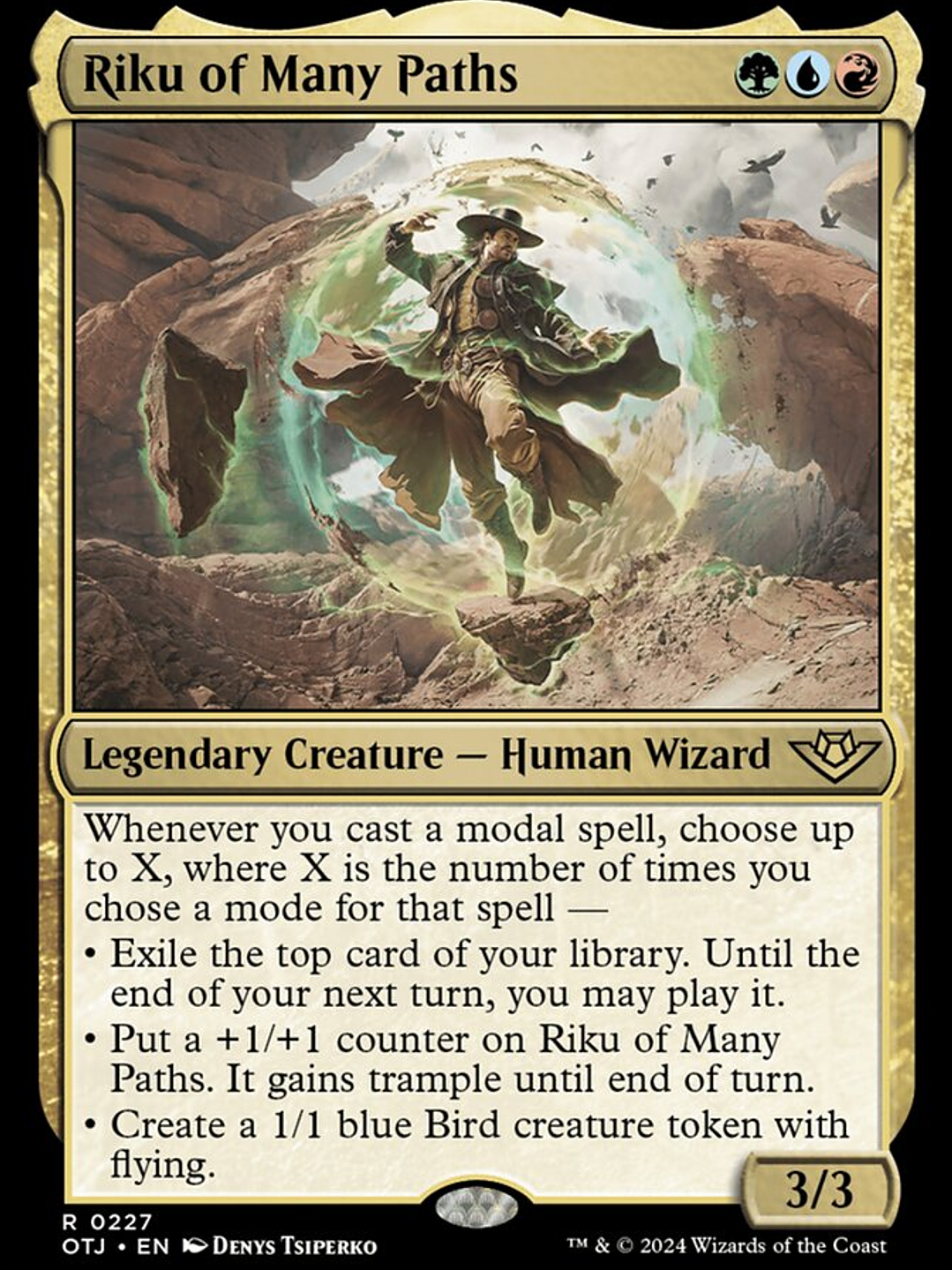 Riku of Many Paths (Outlaws of Thunder Junction) 1