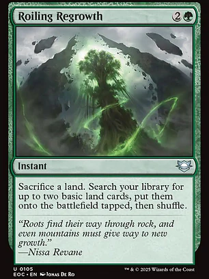 Roiling Regrowth (Edge of Eternities Commander)
