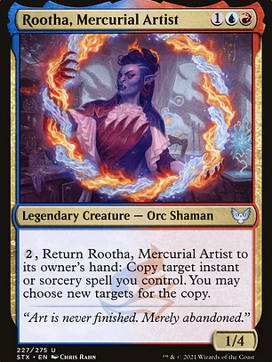 Rootha, Mercurial Artist (Strixhaven: School of Mages)