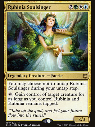 Rubinia Soulsinger (Commander Anthology)