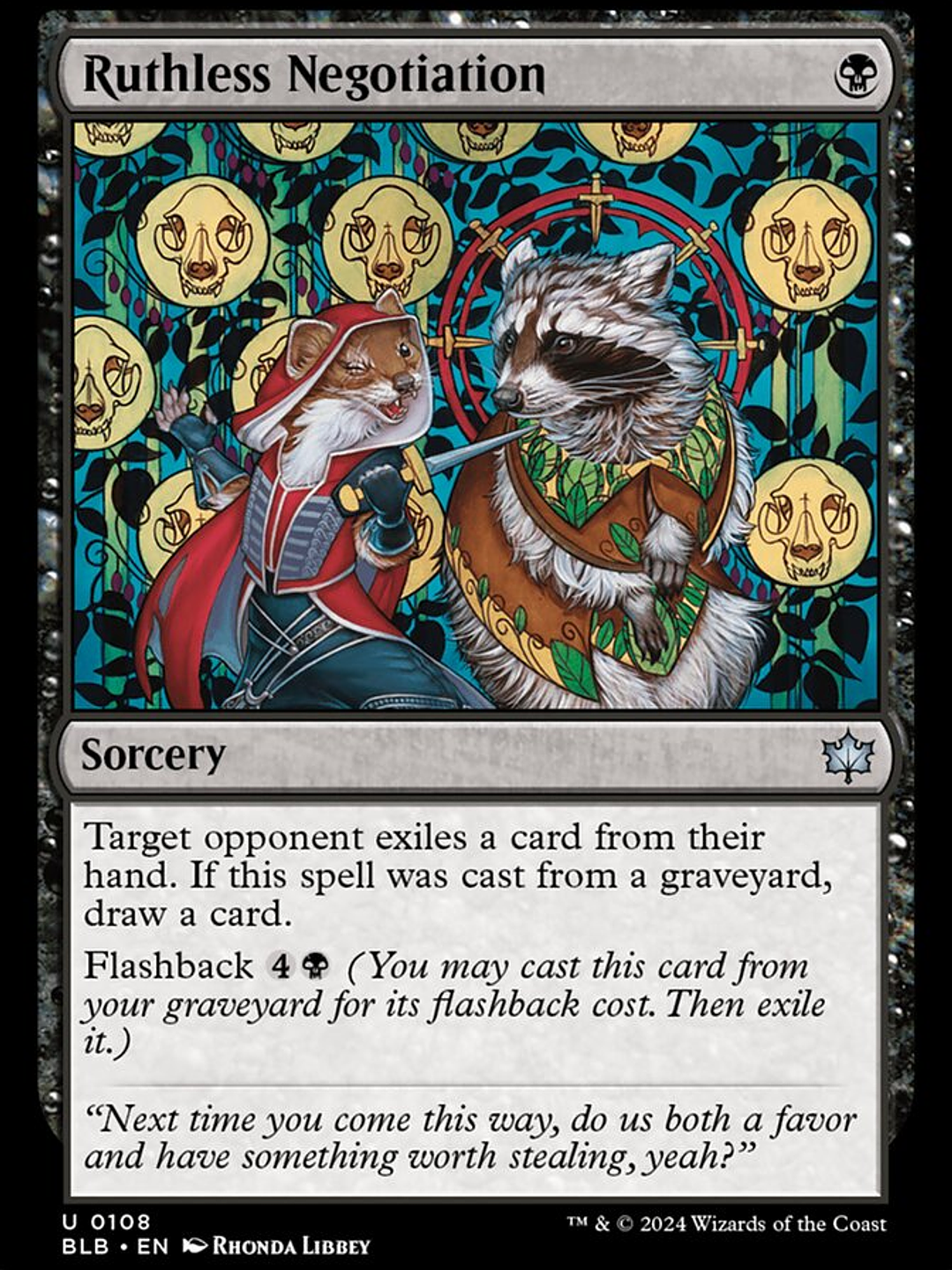 Ruthless Negotiation (Bloomburrow) 1