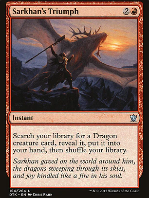Sarkhan's Triumph (Dragons of Tarkir)