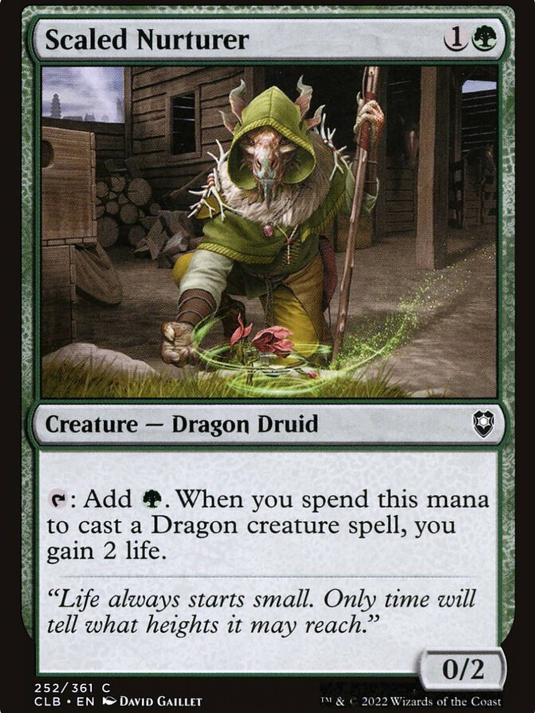 Scaled Nurturer (Commander Legends: Battle for Baldur's Gate) 1