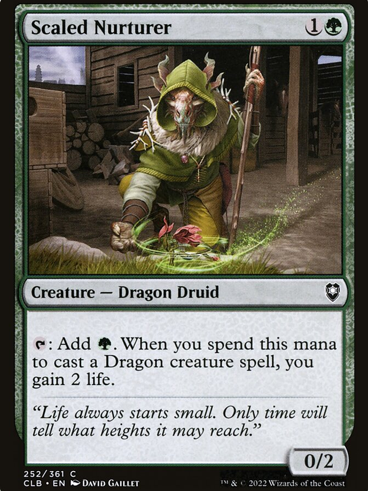 Scaled Nurturer (Commander Legends: Battle for Baldur's Gate) 1