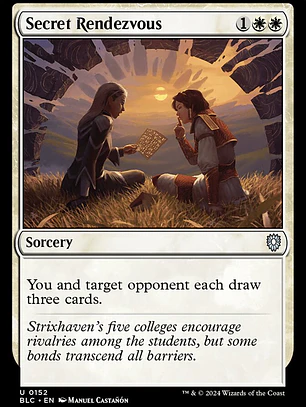 Secret Rendezvous (Bloomburrow Commander)