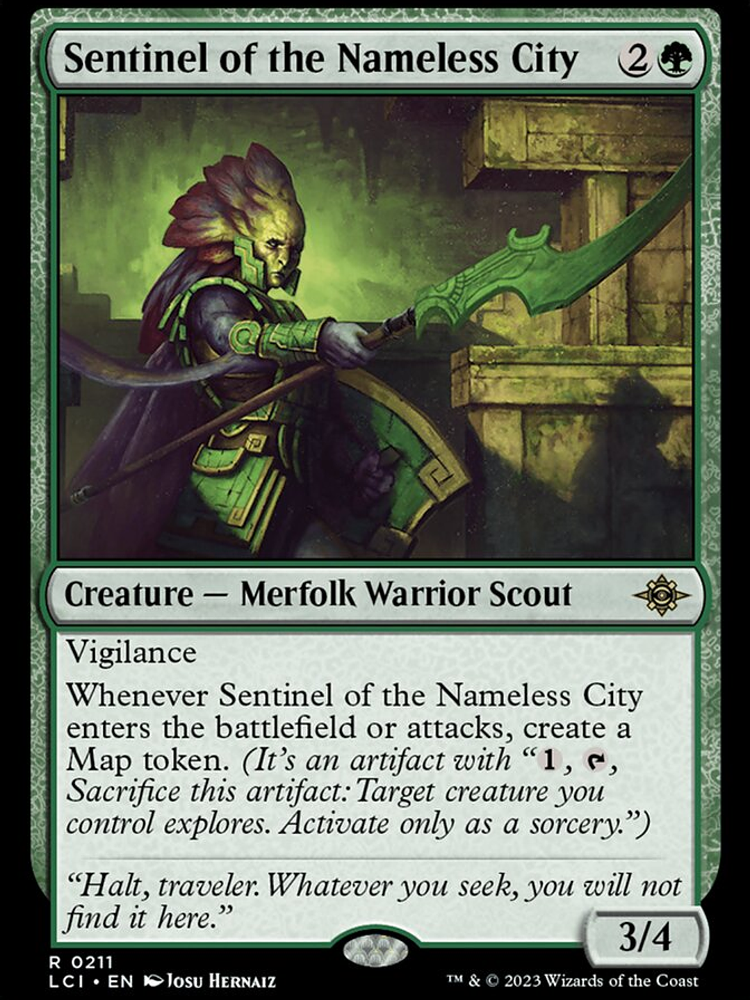 Sentinel of the Nameless City (The Lost Caverns of Ixalan) 1