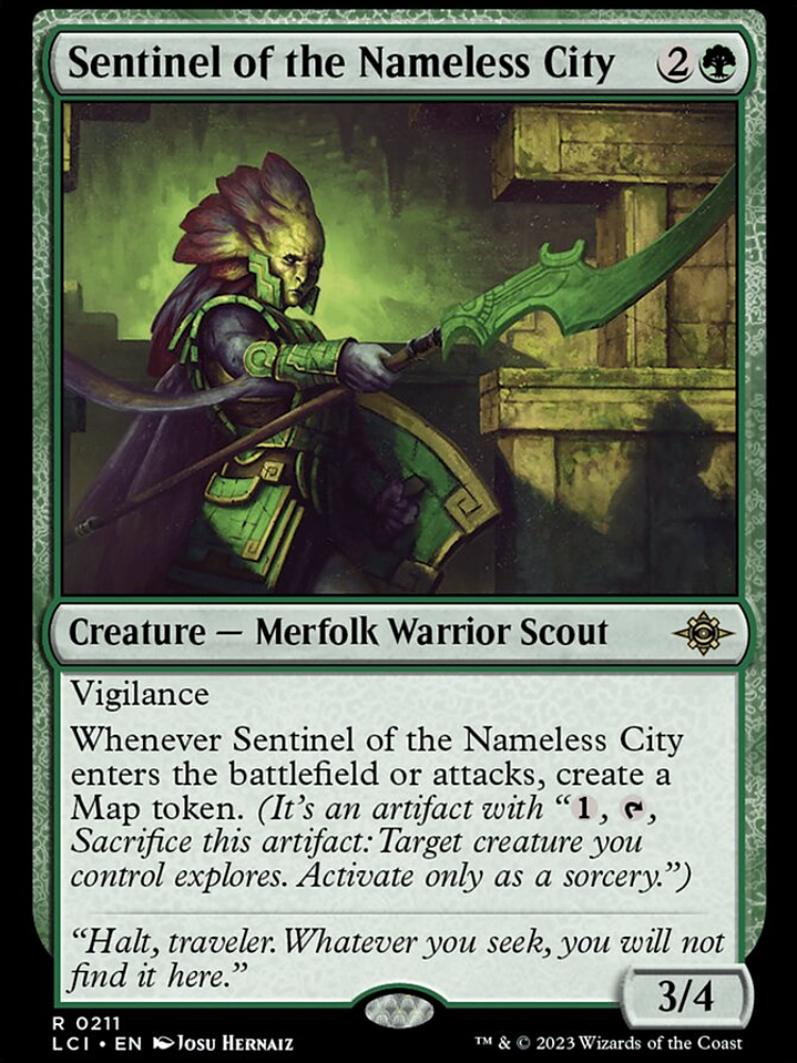 Sentinel of the Nameless City (The Lost Caverns of Ixalan) 1
