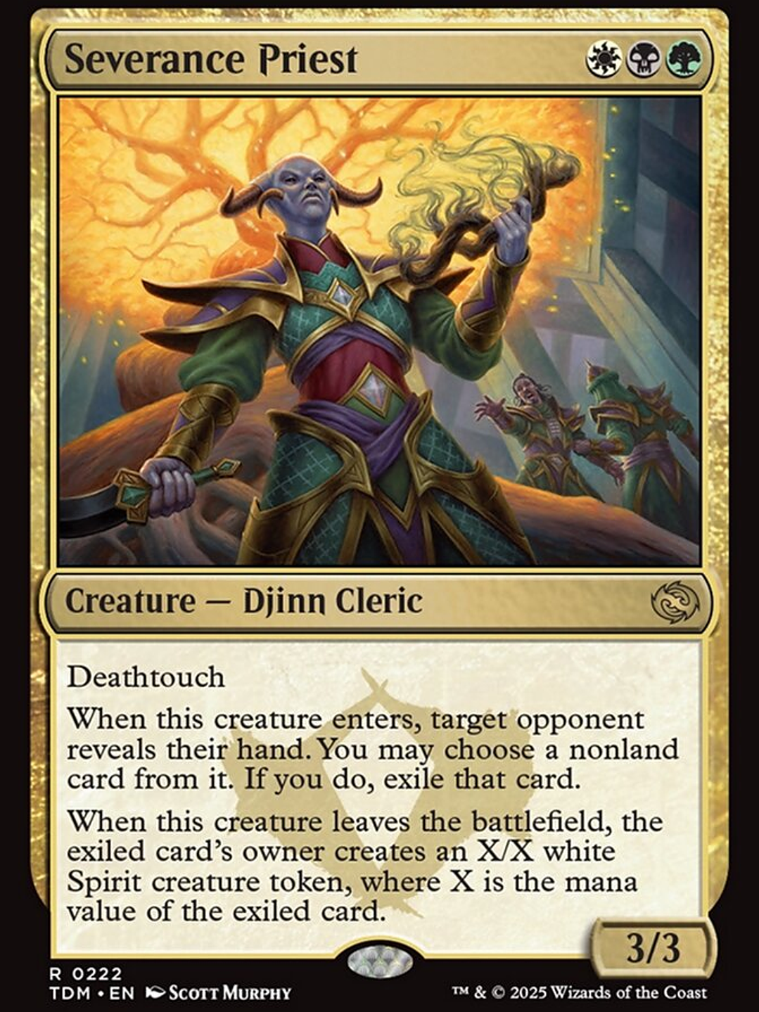 Severance Priest (Tarkir: Dragonstorm) 1