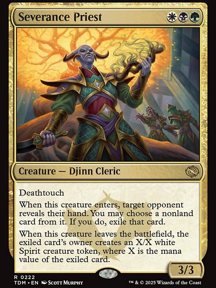 Severance Priest (Tarkir: Dragonstorm) 1