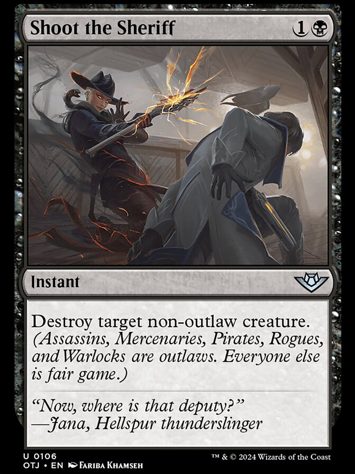 Shoot the Sheriff (Outlaws of Thunder Junction) 1