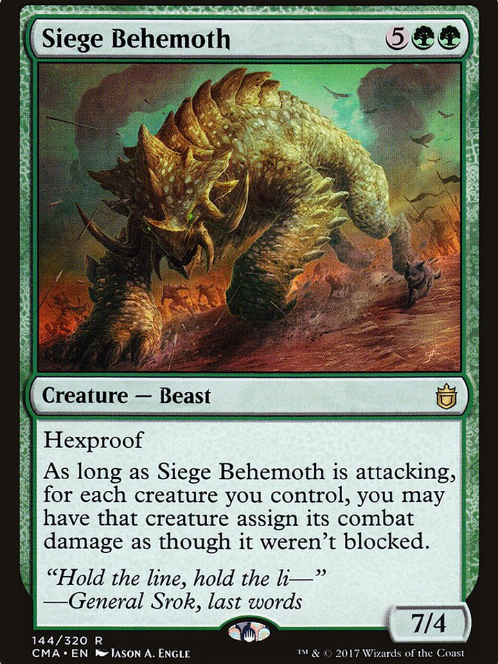 Siege Behemoth (Commander Anthology) 1