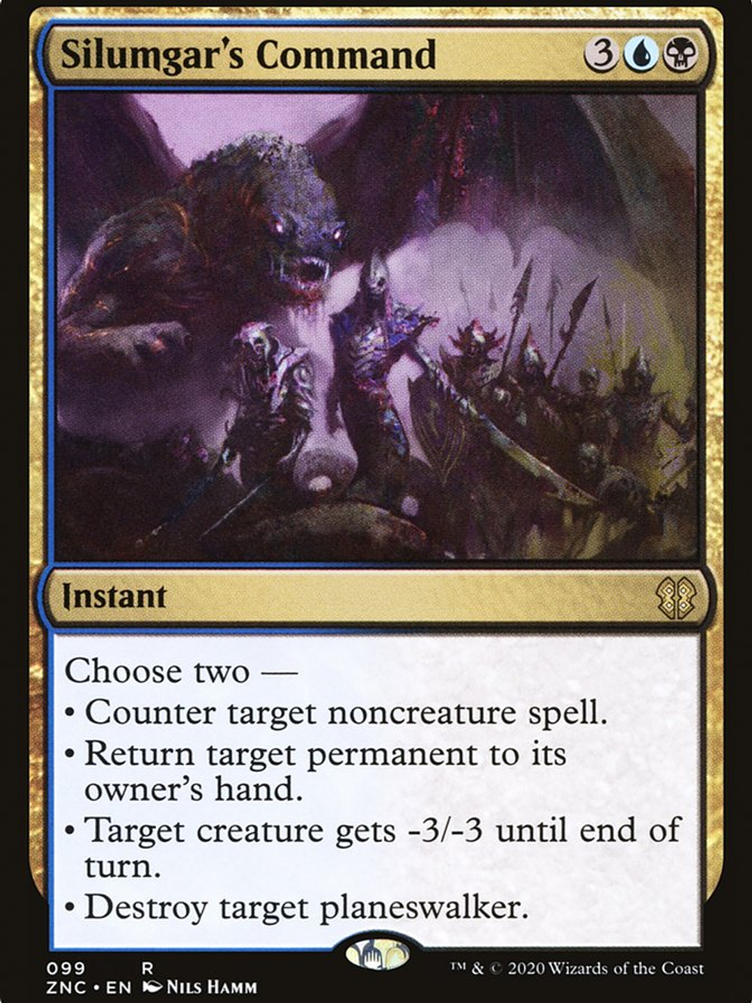 Silumgar's Command (Zendikar Rising Commander) 1