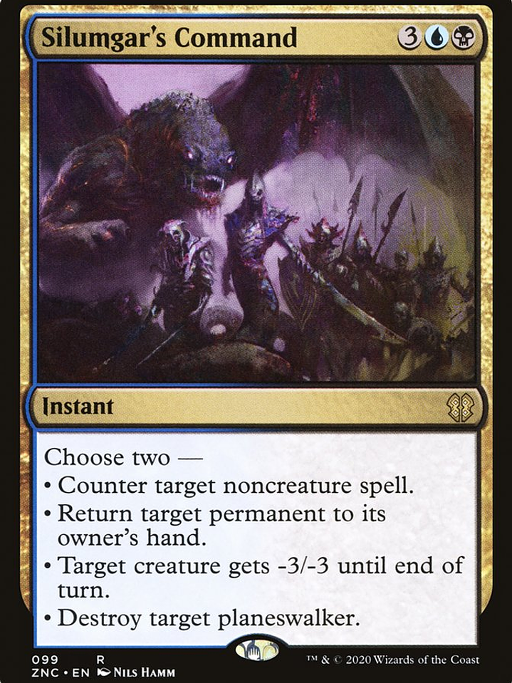 Silumgar's Command (Zendikar Rising Commander) 1