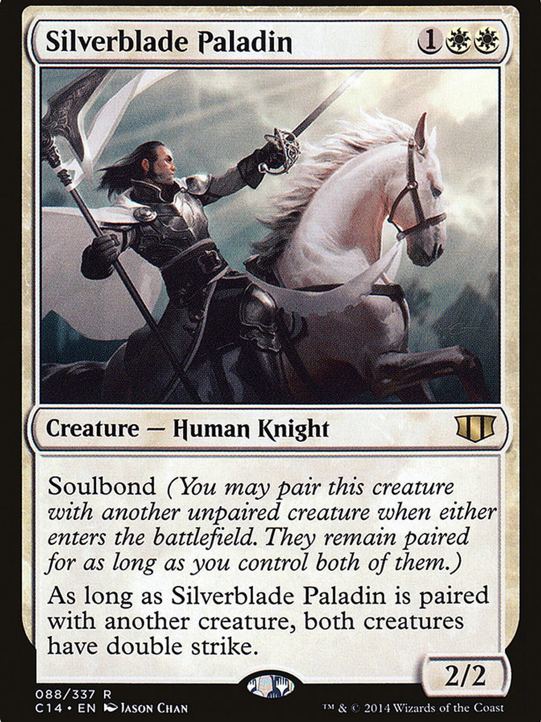 Silverblade Paladin (Commander 2014) 1