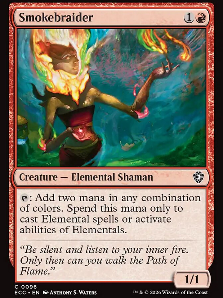 Smokebraider (Lorwyn Eclipsed Commander) 1